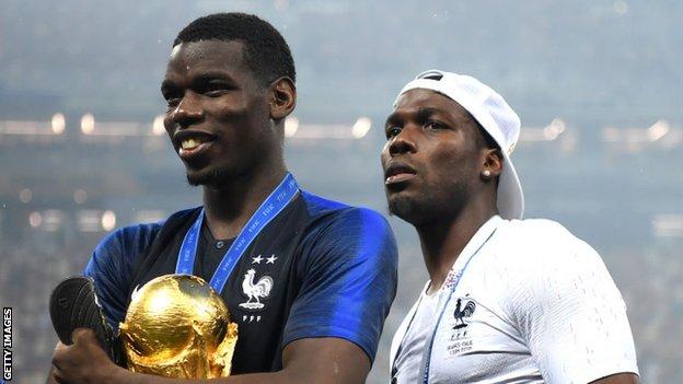Paul Pogba: Juventus midfielder’s brother Mathias detained over alleged extortion plot