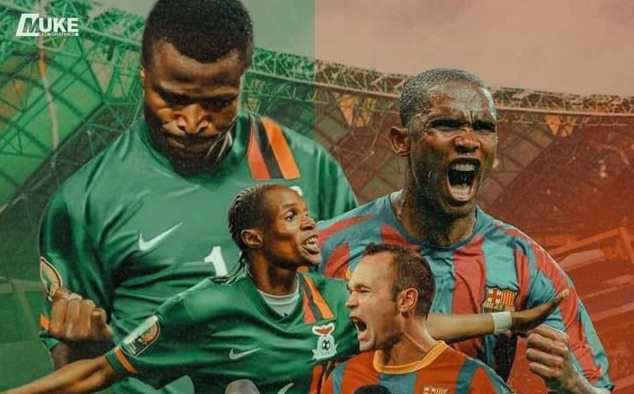 Last Dance: Chipolopolo legends date Barcelona legends in perfect farewell match